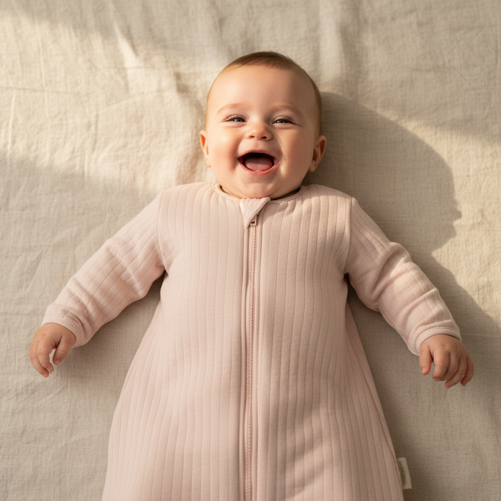Schlafsack Winter 90 cm Pure Soft Pink | Little Dutch personalisierbar