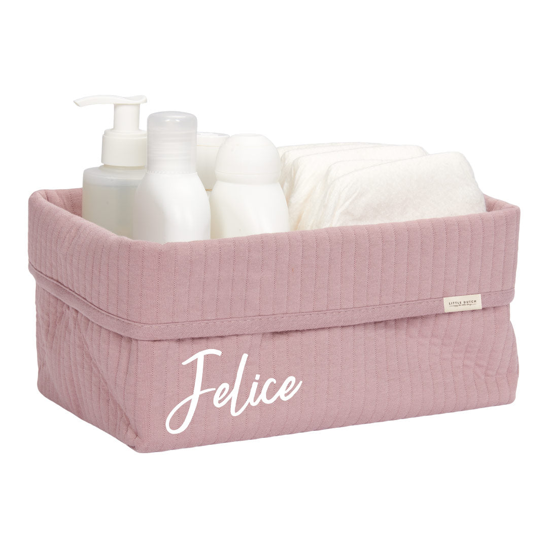 Panier d'allaitement Mauve pur, grand | Little Dutch