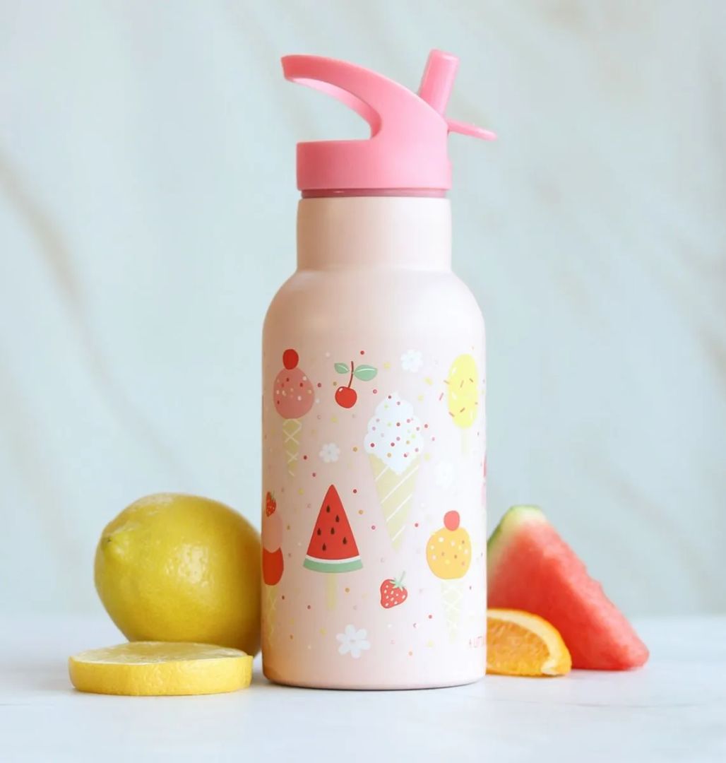Stainless steel ice cream drinking bottle | a little lovely company