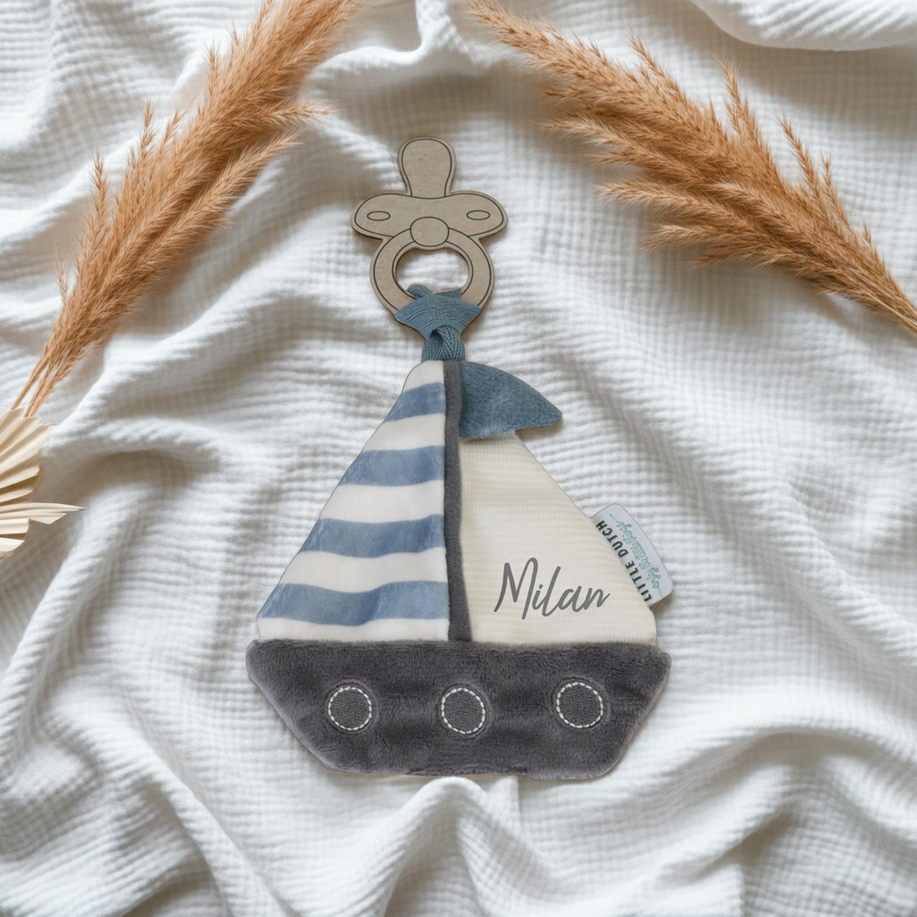 Soother Comfort Blanket Sailors Bay | Cuddle Cloth for Babies