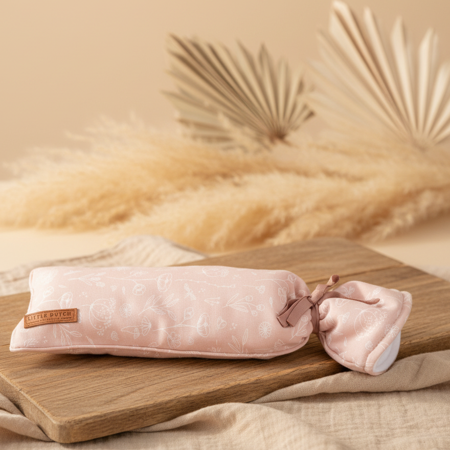 Housse pour bouillotte Fleurs sauvages Rose | Little Dutch