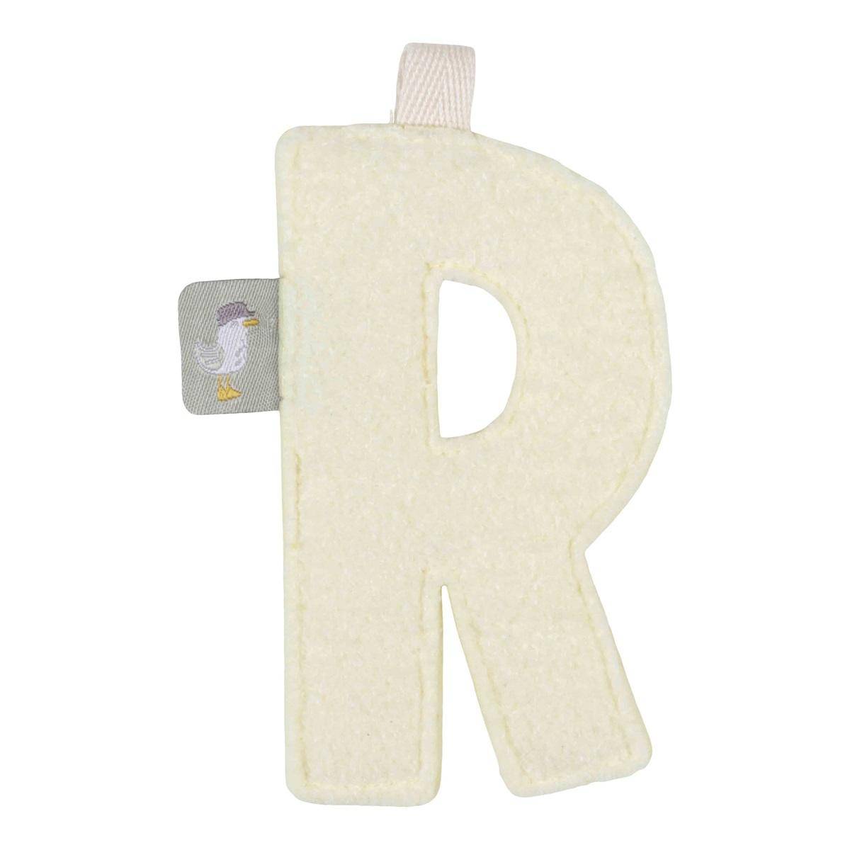 Garland element letter R