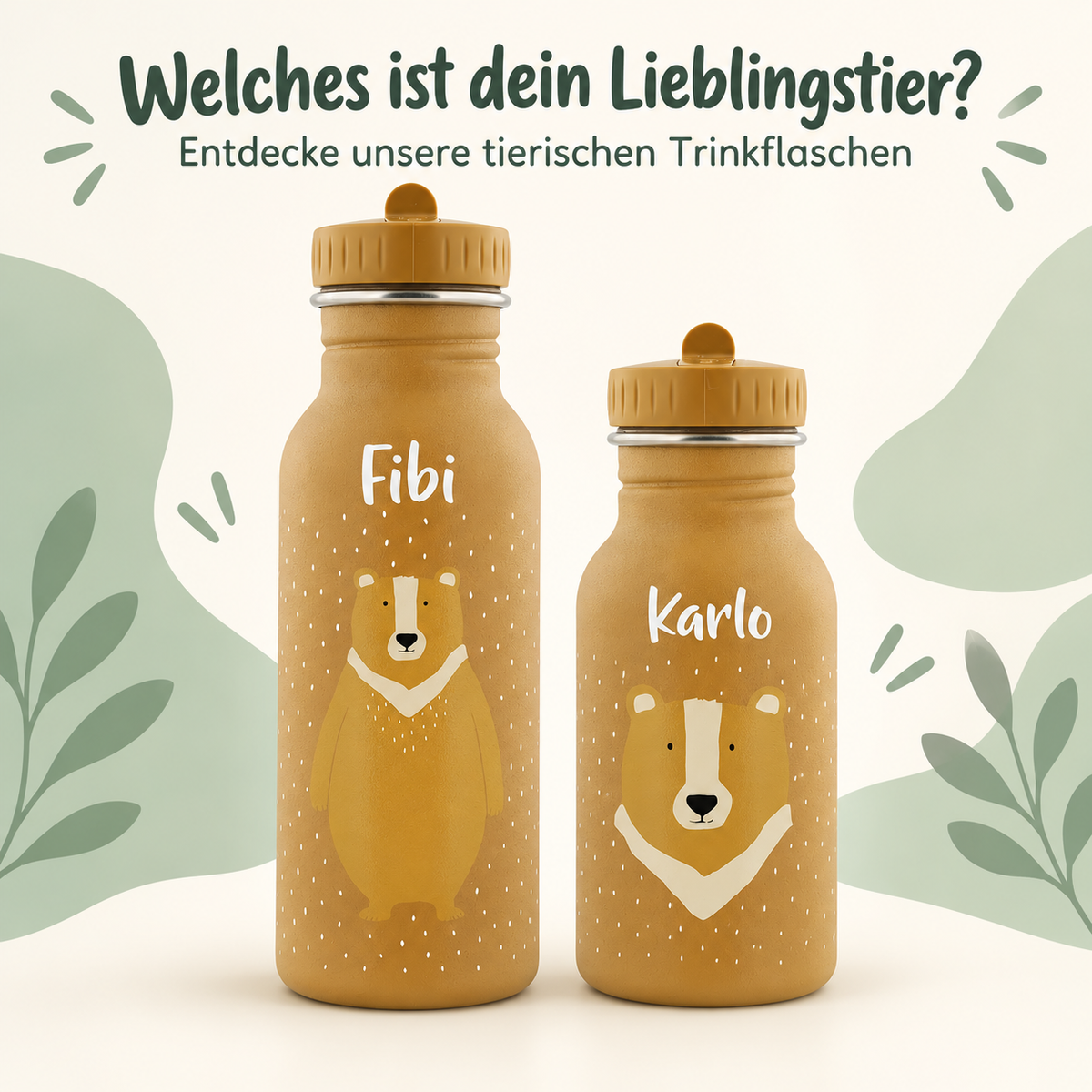 Drinkfles 500ml - Meneer Beer | Trixie