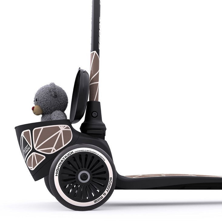 Trottinette Highwaykick 2, Lifestyle Brown Lines - Personnalisée gratuitement | Scoot &amp; Ride