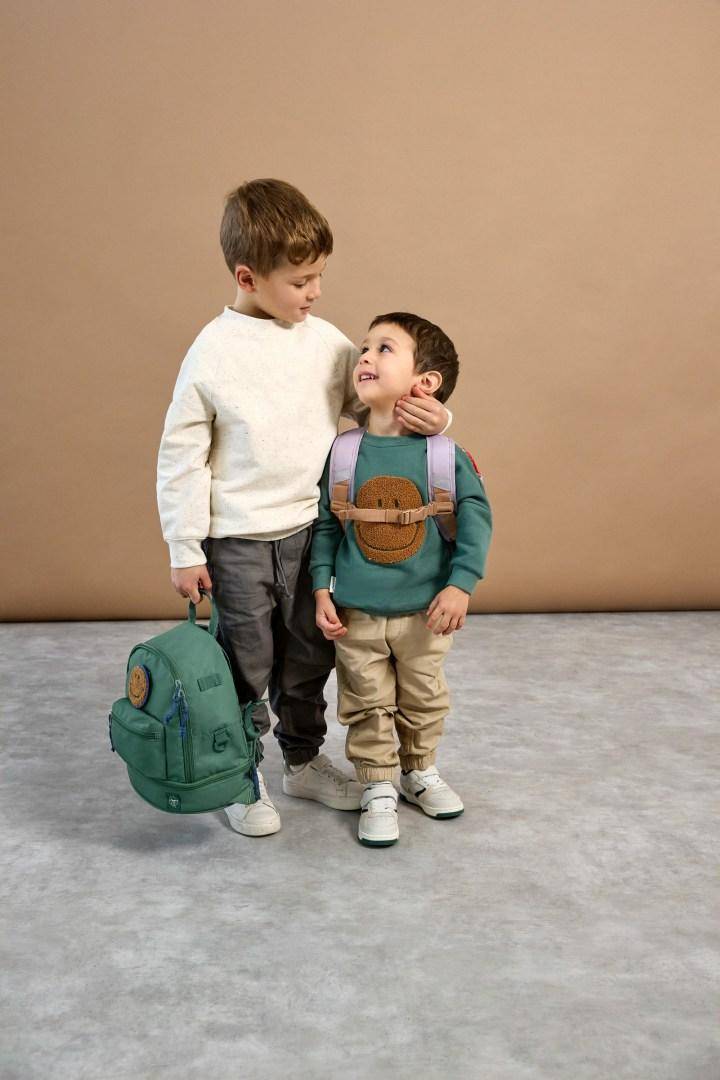 Kindergarten Backpack Mini - Little Gang, Dark Green | Lässig
