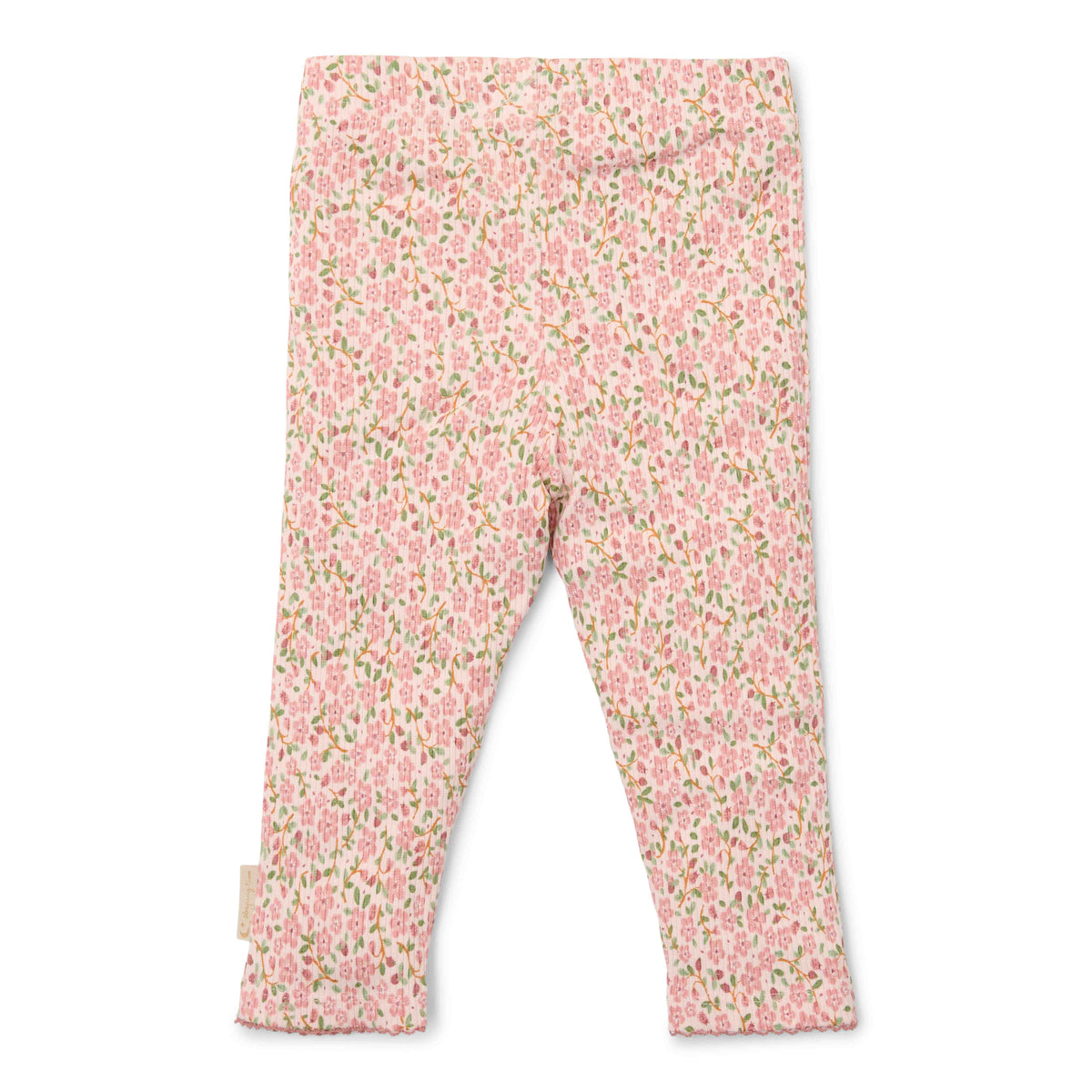 Little Dutch Pyjama Fairy Floral in Rosa mit feinem Blumenmuster – zweiteilige Nachtwäsche für Babys