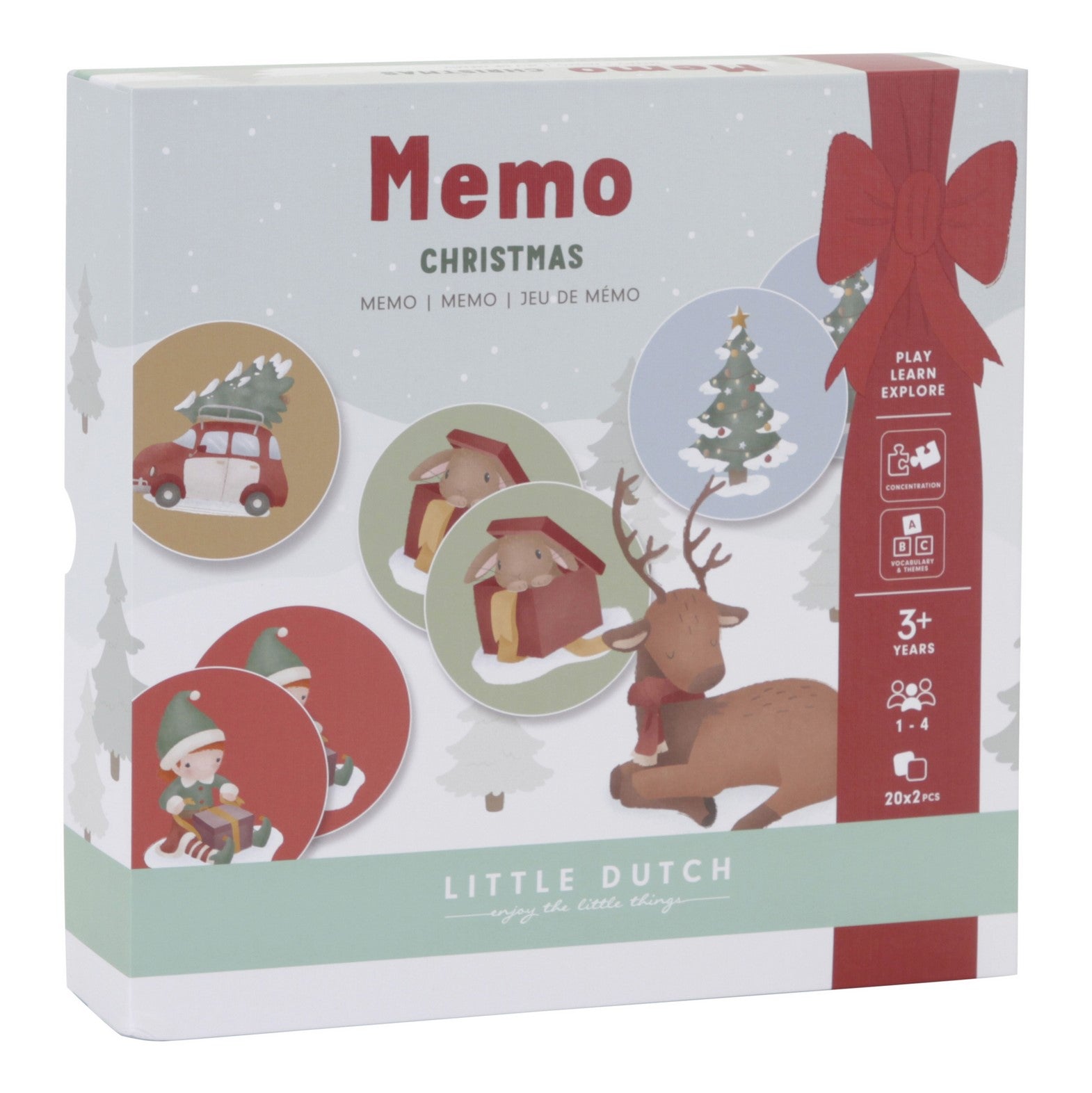 Memory Game X-MAS – Winter Card Game for Kids