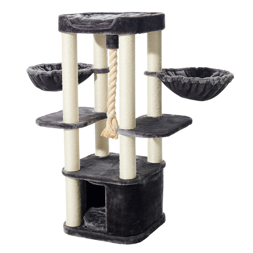 Nobby Kratzbaum Mugla Dunkelgrau 121 cm – Produktansicht 1