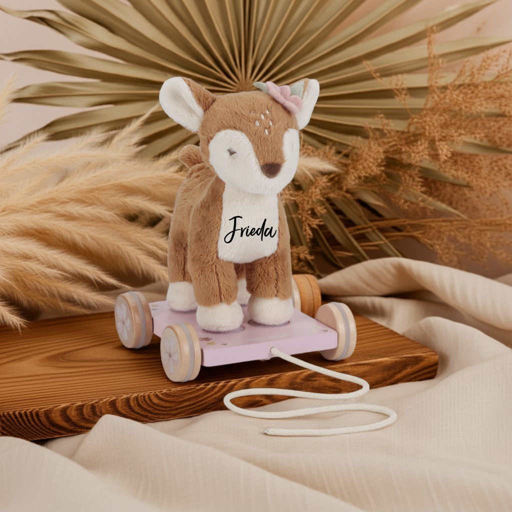 Jouet à traîner Cerf - Jardin féerique