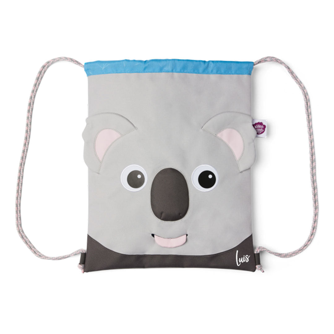 Koala sports bag, grey/pink | Affenzahn