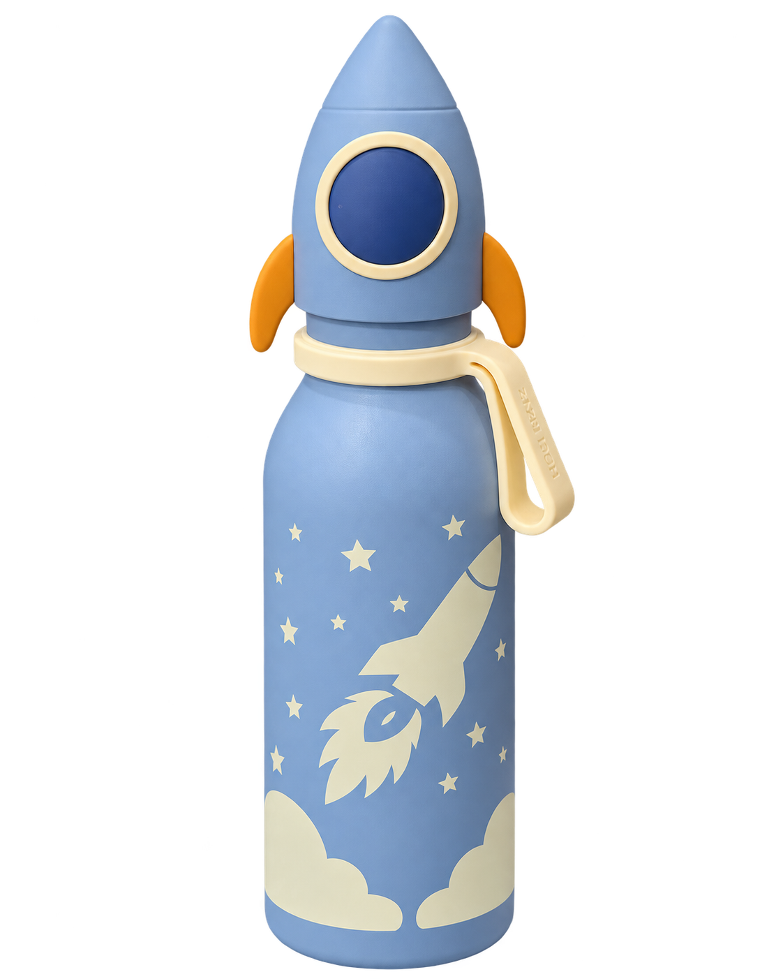 ZAZU Bottlies Kinder Thermosflasche Rakete 400 ml